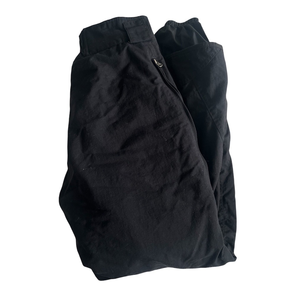 Burton Snow Pants Black Womens Universe Side Zip Ski Snowboard Storm-Lite Large